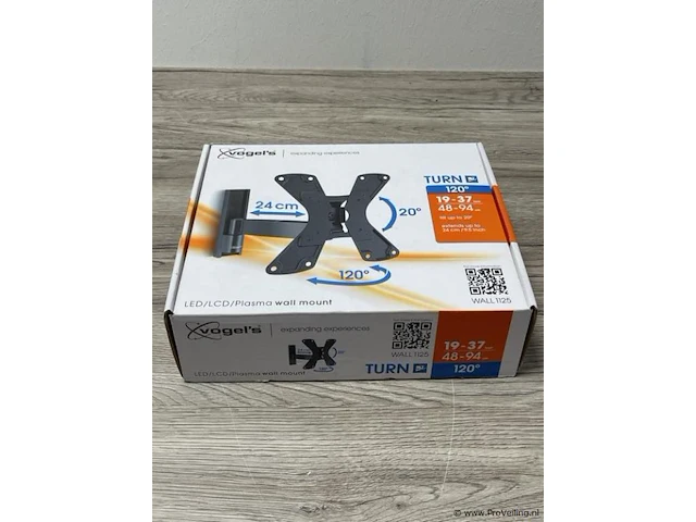 Vogel's tv-muurbeugel voor tv's van 19-37" - afbeelding 1 van  2