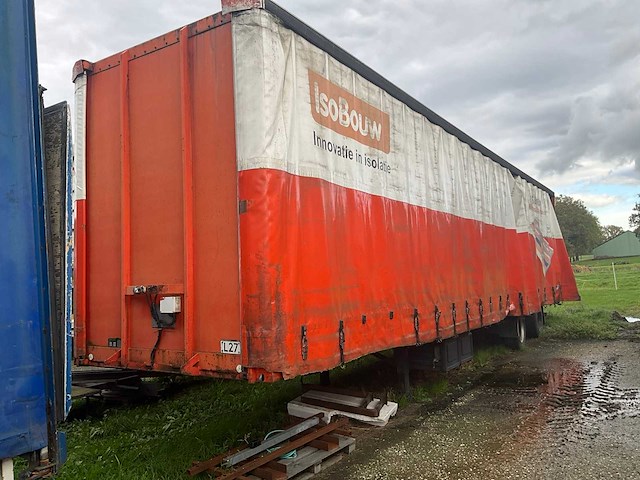 Vogelzang - v0 m 12 20 schuifzeiltrailer - oplegger - afbeelding 26 van  28