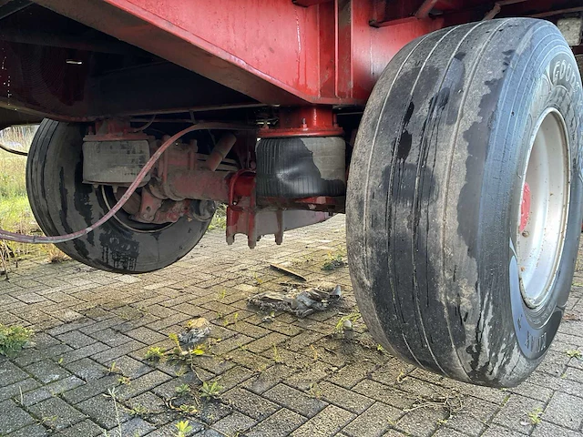Vogelzang trailer met werkende laad- en loskraan - afbeelding 4 van  26