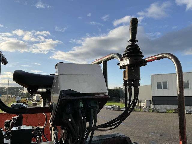 Vogelzang trailer met werkende laad- en loskraan - afbeelding 10 van  26