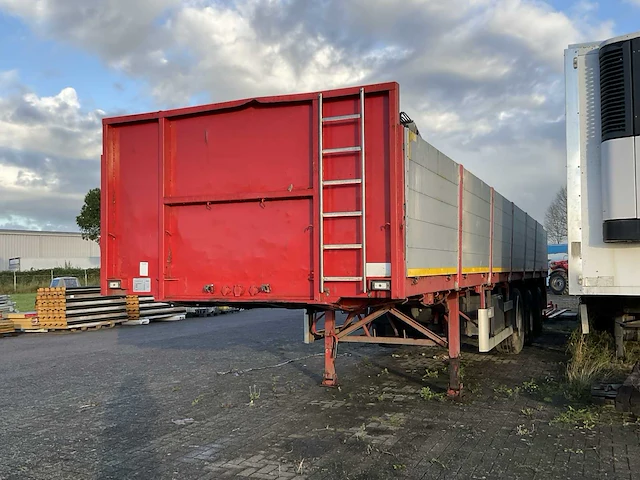 Vogelzang trailer met werkende laad- en loskraan - afbeelding 12 van  26