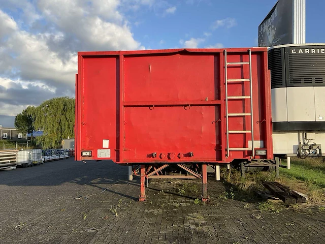 Vogelzang trailer met werkende laad- en loskraan - afbeelding 20 van  26