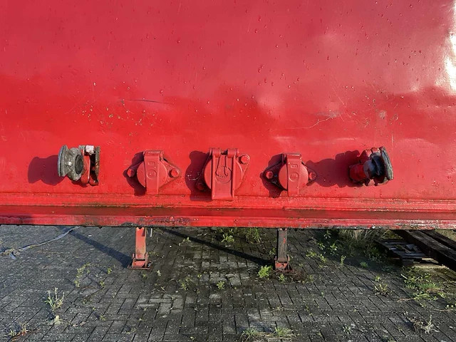 Vogelzang trailer met werkende laad- en loskraan - afbeelding 23 van  26