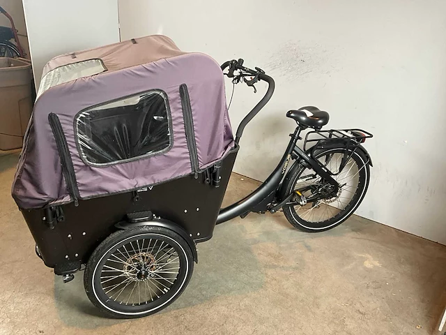 Voguebike superior elektrische bakfiets - afbeelding 5 van  12
