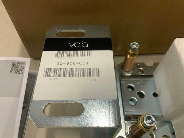 Vola wastafelkraan inbouw set compleet - afbeelding 3 van  4