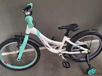 Volare aluminium kinderfiets | model glamour |18 inch | kleur wit