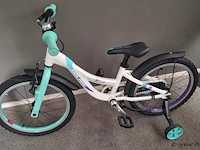 Volare aluminium kinderfiets | model glamour |18 inch | kleur wit - afbeelding 2 van  5
