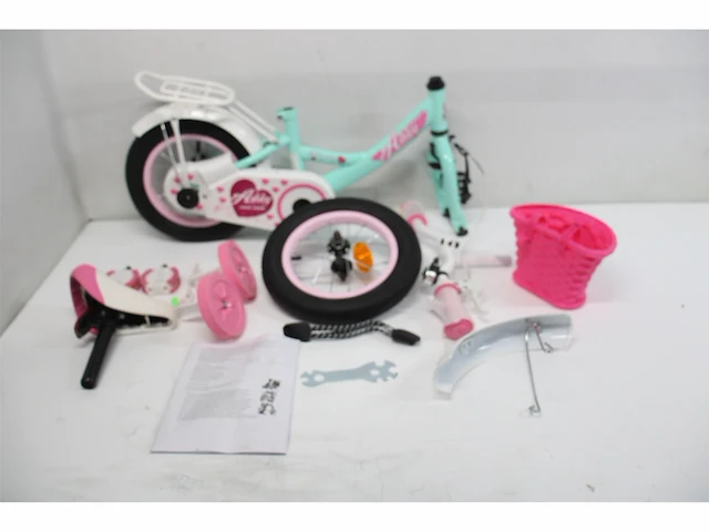 Volare ashley kinderfiets meisjes 12 inch groen - afbeelding 2 van  3