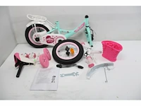 Volare ashley kinderfiets meisjes 12 inch groen - afbeelding 2 van  3