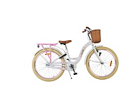 Volare blossom kinderfiets meisjes 24 inch wit - afbeelding 1 van  1