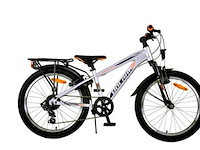 Volare cross kinderfiets jongens 20 inch 6 versnellingen zilver - afbeelding 1 van  1