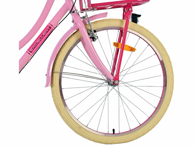 Volare excellent kinderfiets meisjes 24 inch roze 3 versnellingen - afbeelding 4 van  6