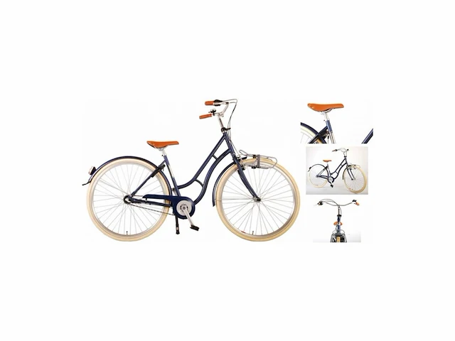 Volare lifestyle damesfiets 43 centimeter denim blauw shimano nexus 3 versnellingen - afbeelding 2 van  4