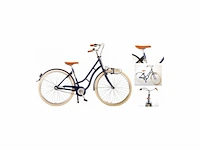 Volare lifestyle damesfiets 43 centimeter denim blauw shimano nexus 3 versnellingen - afbeelding 2 van  4