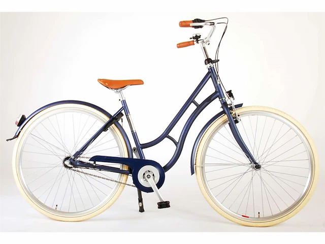 Volare lifestyle damesfiets vrouwen 43 centimeter jeans blauw shimano nexus 3 versnellingen - afbeelding 1 van  4