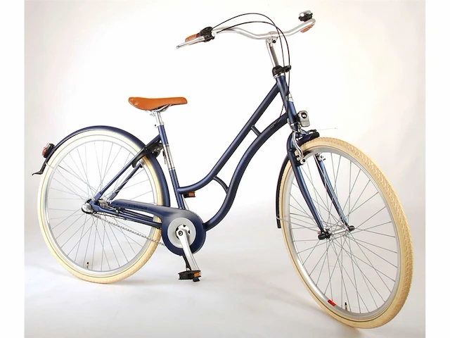 Volare lifestyle damesfiets vrouwen 43 centimeter jeans blauw shimano nexus 3 versnellingen - afbeelding 2 van  4