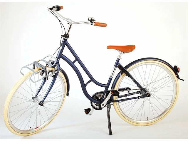 Volare lifestyle damesfiets vrouwen 43 centimeter jeans blauw shimano nexus 3 versnellingen - afbeelding 4 van  4