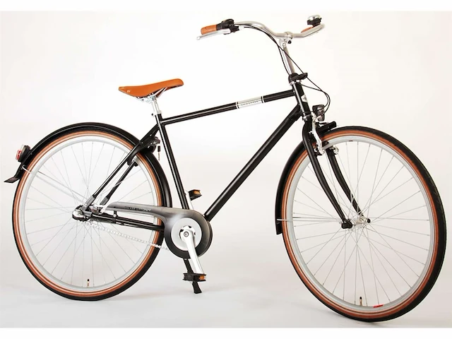 Volare lifestyle jongensfiets 51 cm lage zadelstand 3 versnellingen zwart - afbeelding 2 van  3