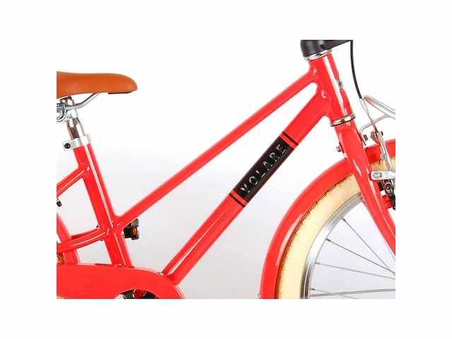 Volare melody kinderfiets meisjes 20 inch koraal rood prime collection - afbeelding 2 van  4