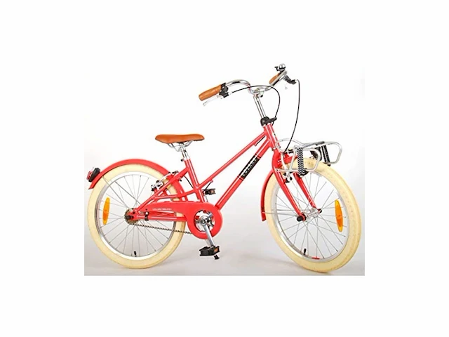 Volare melody kinderfiets meisjes 20 inch pastel rood twee handremmen prime collection - afbeelding 1 van  6