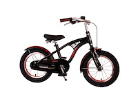 Volare miracle cruiser kinderfiets jongens 14 inch mat zwart prime collection - afbeelding 1 van  2