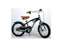 Volare miracle cruiser kinderfiets voor jongens 14 inch mat blauw prime collectie - afbeelding 2 van  2
