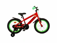Volare rocky kinderfiets rood 16 inch - afbeelding 1 van  3