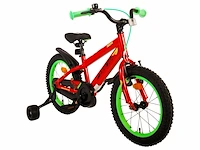 Volare rocky kinderfiets rood 16 inch - afbeelding 2 van  3