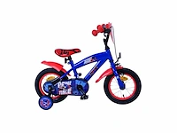 Volare sonic prime kinderfiets jongens 12 inch blauw rood - afbeelding 1 van  1