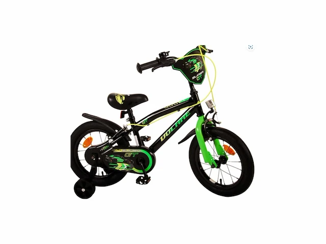 Volare super gt kinderfiets jongens 12 inch groentwee handremmen - afbeelding 1 van  3