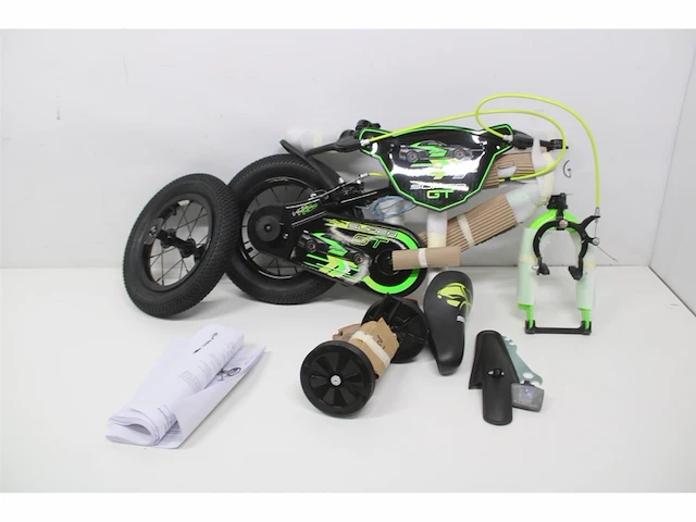 Volare super gt kinderfiets jongens 12 inch groentwee handremmen - afbeelding 2 van  3