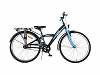 Volare thombike kinderfiets jongens 26 inch zwart blauw 3 versnellingen - afbeelding 1 van  4