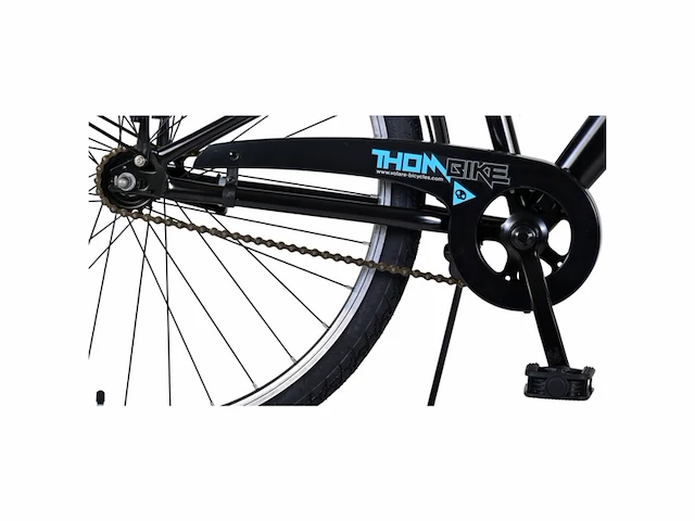 Volare thombike kinderfiets jongens 26 inch zwart blauw - afbeelding 4 van  6