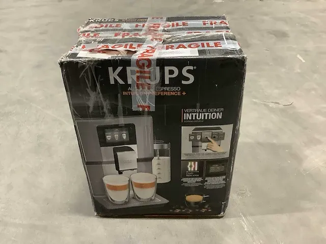 Volautomatische espressomachine krups intuition preference+ yy4491fd - afbeelding 2 van  2