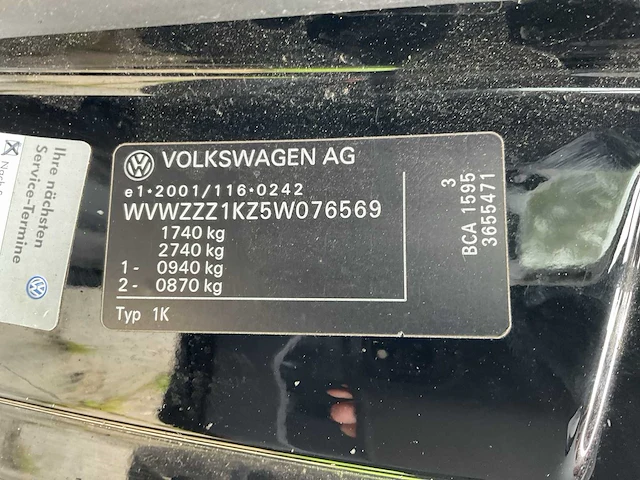 Volkswagen - 2004 - golf - personenauto - afbeelding 18 van  35