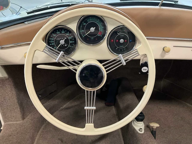 Volkswagen - 356 speedster - vintage - oldtimer - afbeelding 11 van  21