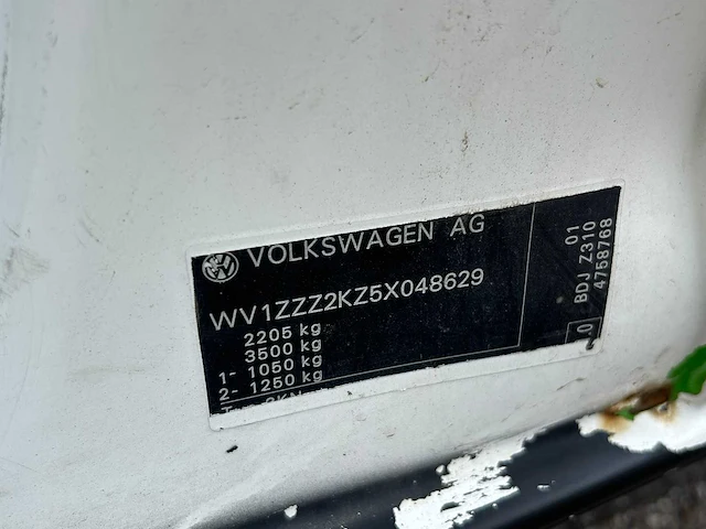 Volkswagen - caddy - 2.0 sdi - bedrijfswagen - afbeelding 5 van  16