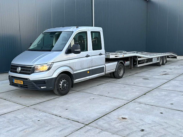 Volkswagen - crafter - 50 2.0 tdi l3 dl hi - be combi - autotransporter - tijhof - oplegger - trailer - afbeelding 1 van  57