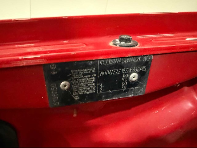 Volkswagen - golf - oldtimer - 1987 - afbeelding 20 van  33