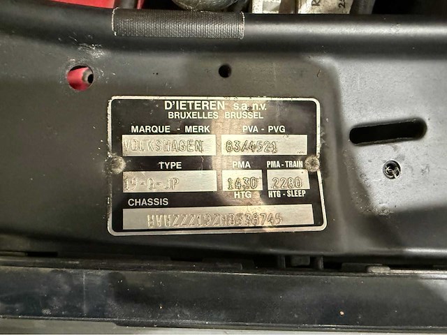 Volkswagen - golf - oldtimer - 1987 - afbeelding 21 van  33