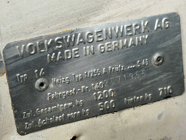 Volkswagen - karmann ghia - oldtimer - afbeelding 23 van  30
