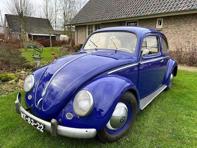 Volkswagen - kever - 1958 - oldtimer - afbeelding 1 van  23
