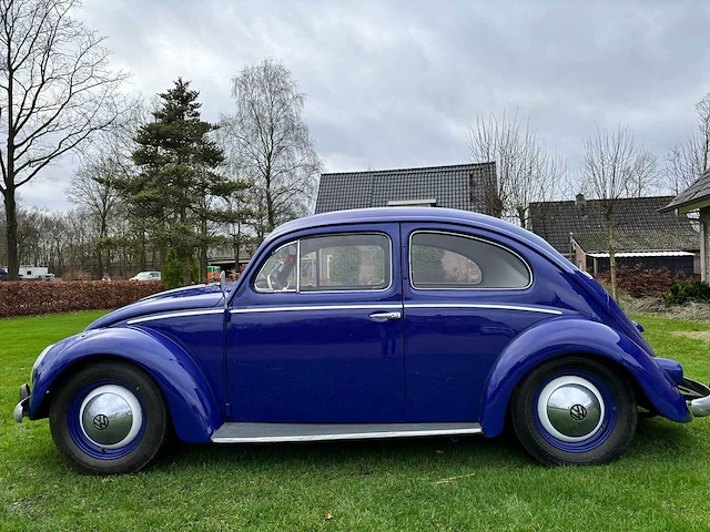 Volkswagen - kever - 1958 - oldtimer - afbeelding 22 van  23