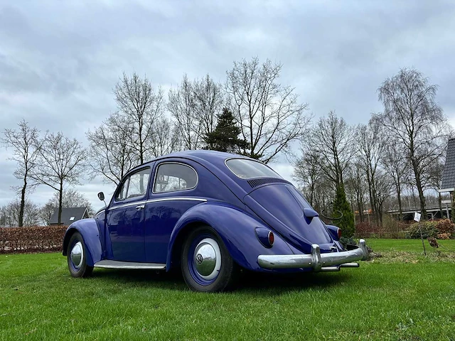 Volkswagen - kever - 1958 - oldtimer - afbeelding 23 van  23