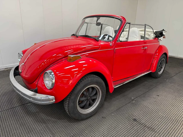 Volkswagen - kever - cabrio cabriolet - oldtimer - 1973 - afbeelding 12 van  34