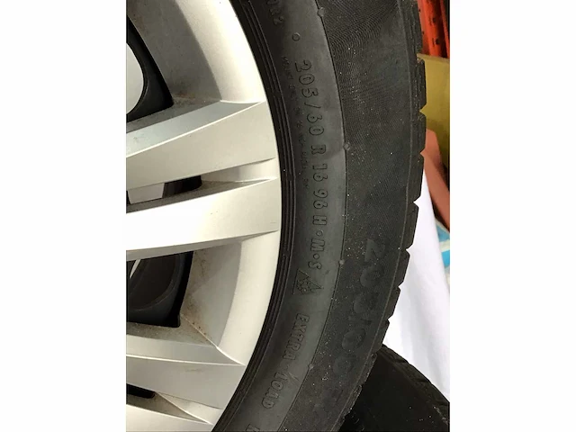 Volkswagen 5x112 winterset velg (4x) - afbeelding 3 van  3