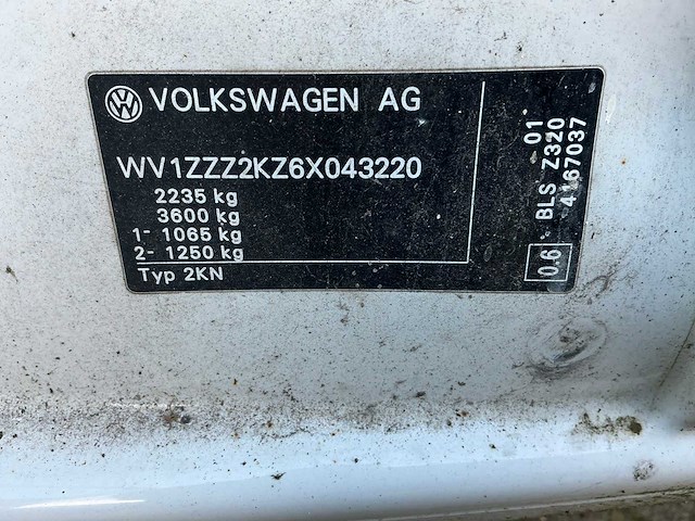 Volkswagen caddy bedrijfswagen (36-bv-kl) - afbeelding 27 van  34