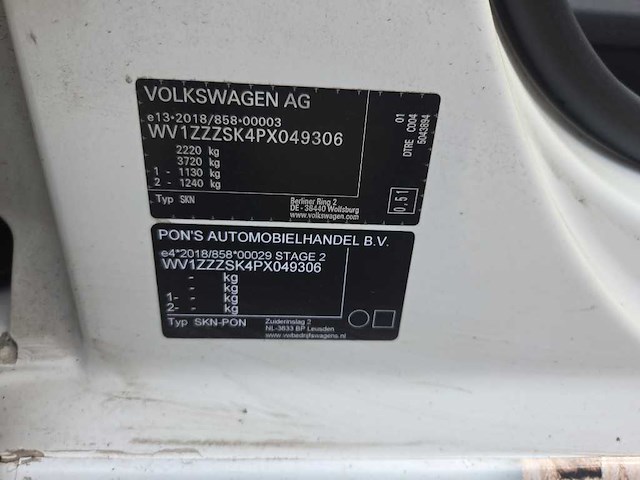 Volkswagen caddy cargo 2.0 tdi comfort | aluca inrichting| vtd-11-f - afbeelding 9 van  19