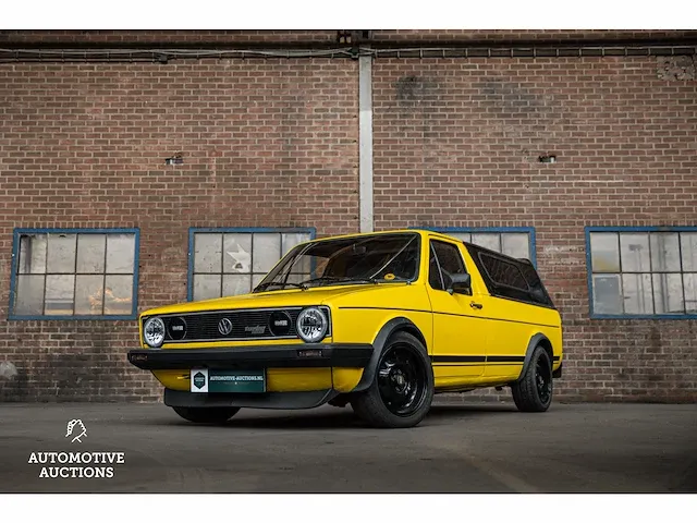 Volkswagen caddy mk1 pick-up -turbo diesel- 75pk 1989, v-911-rz - afbeelding 1 van  67