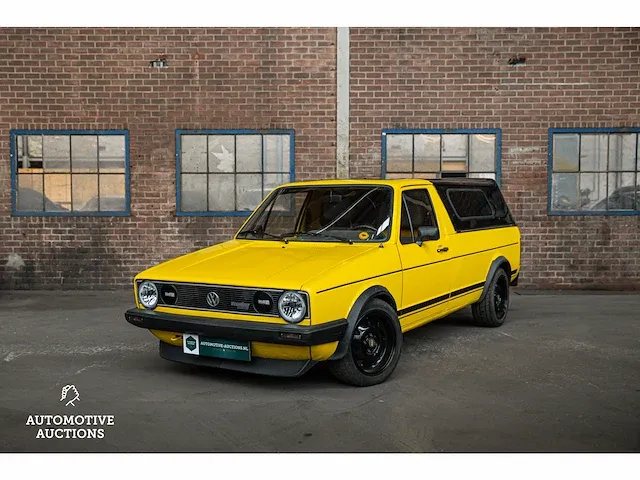 Volkswagen caddy mk1 pick-up -turbo diesel- 75pk 1989, v-911-rz - afbeelding 12 van  67